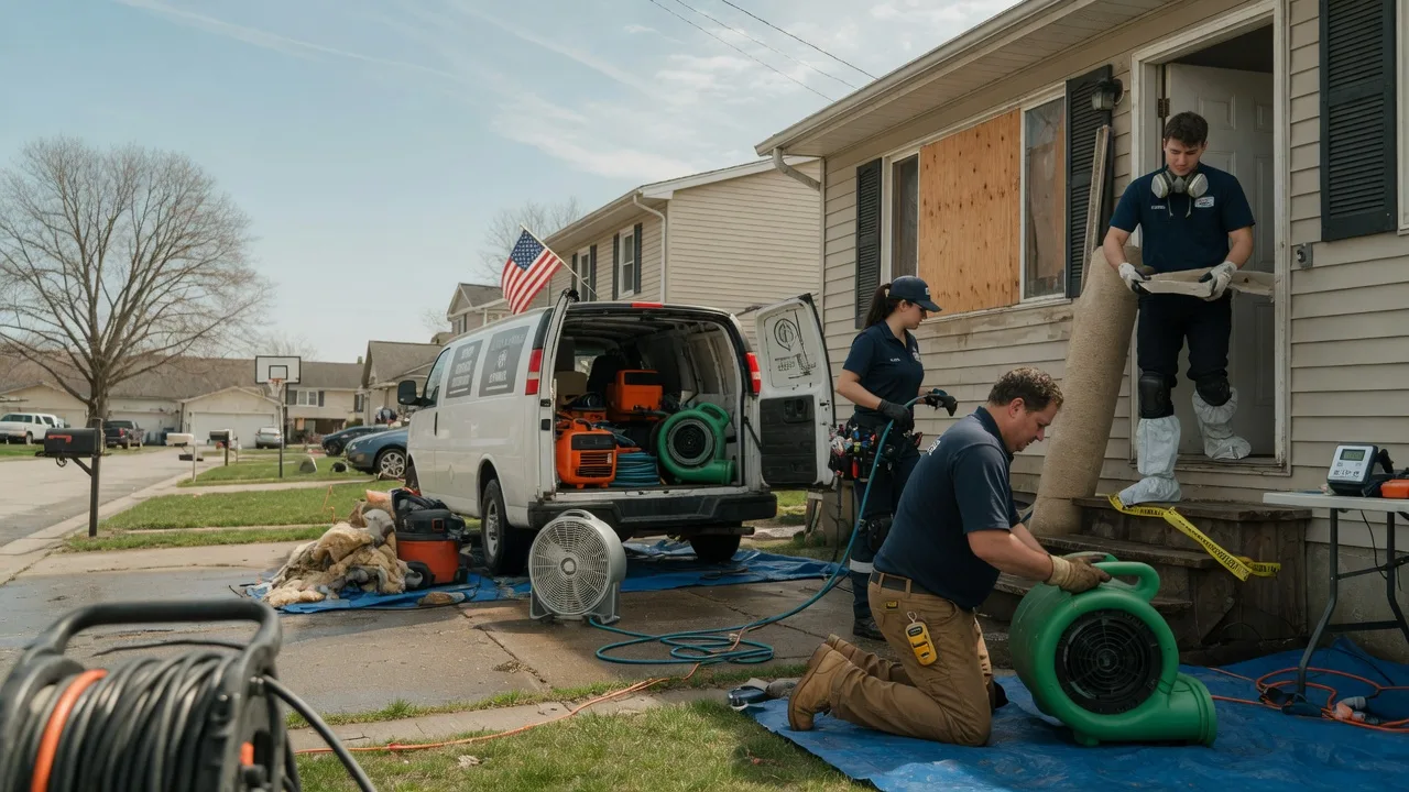 Water Damage Restoration in Oneida, IL near me